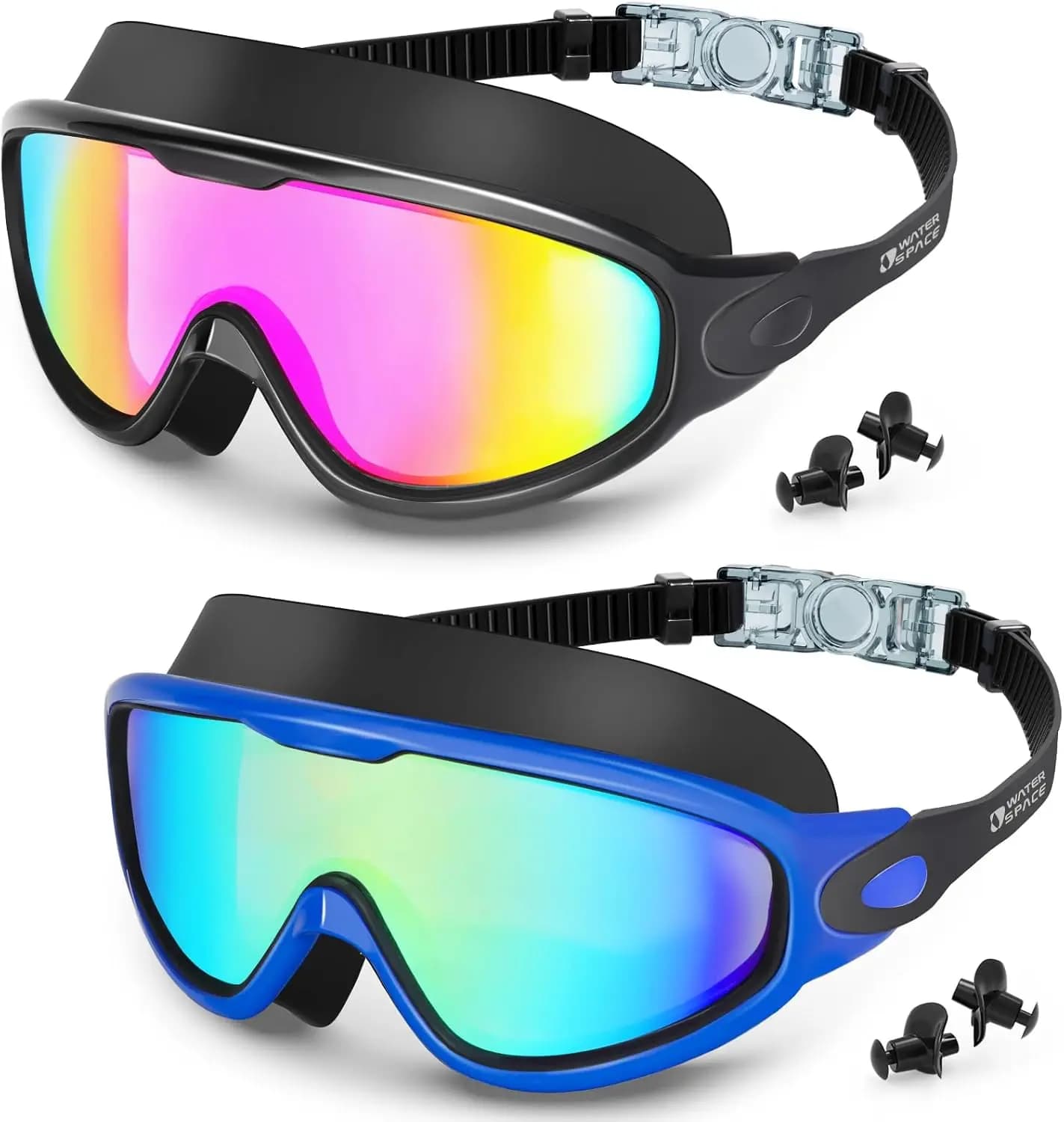 Adult Swimwear, Anti-fog, UV Protection, Without Air Loss, Wide Visual, Clear Vision