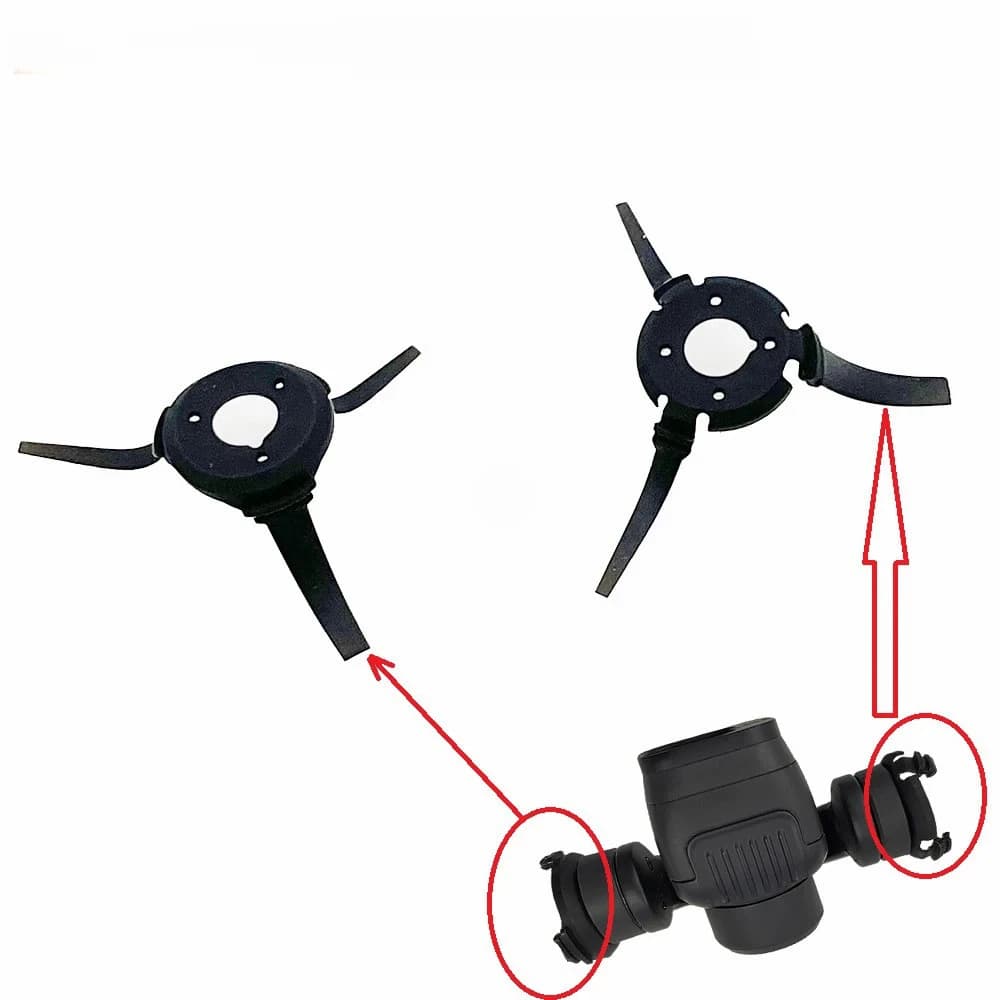 Gimbal ammortizzatori in gomma per DJI Mini 3/3 Pro Drone cuscino di smorzamento in gomma sinistro e destro ammortizzatore a sfera pezzo di ricambio nuovo