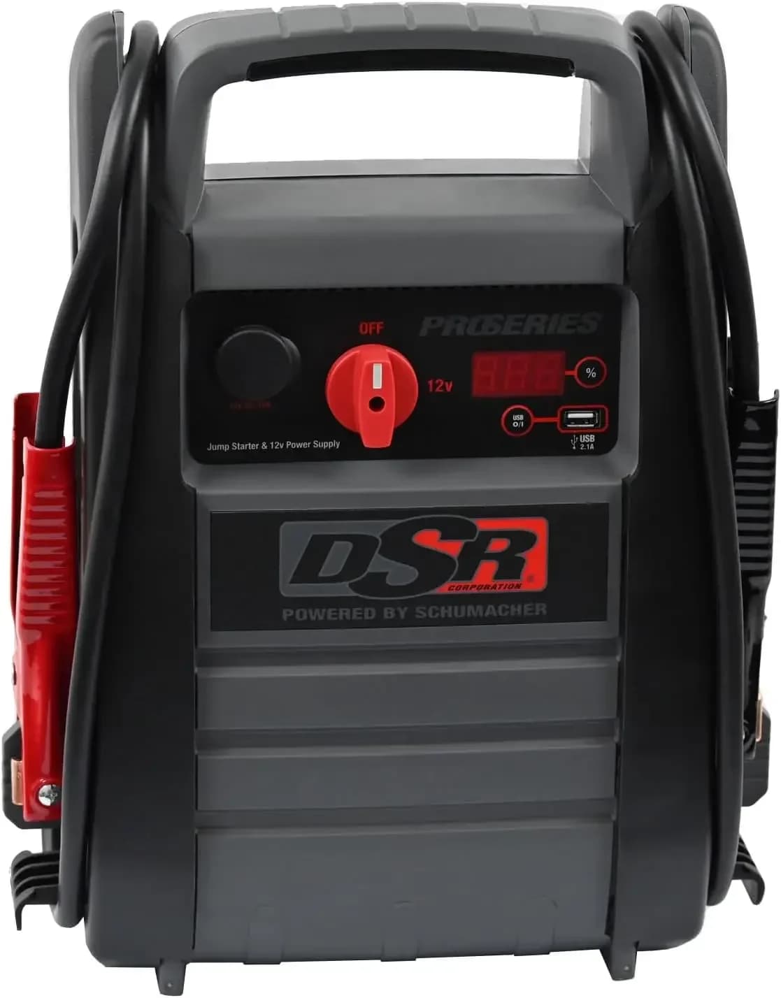 Avviatore di emergenza ProSeries DSR165 e centrale elettrica portatile per batterie per auto, SUV, camion e barche, 2200 amplificatori di picco