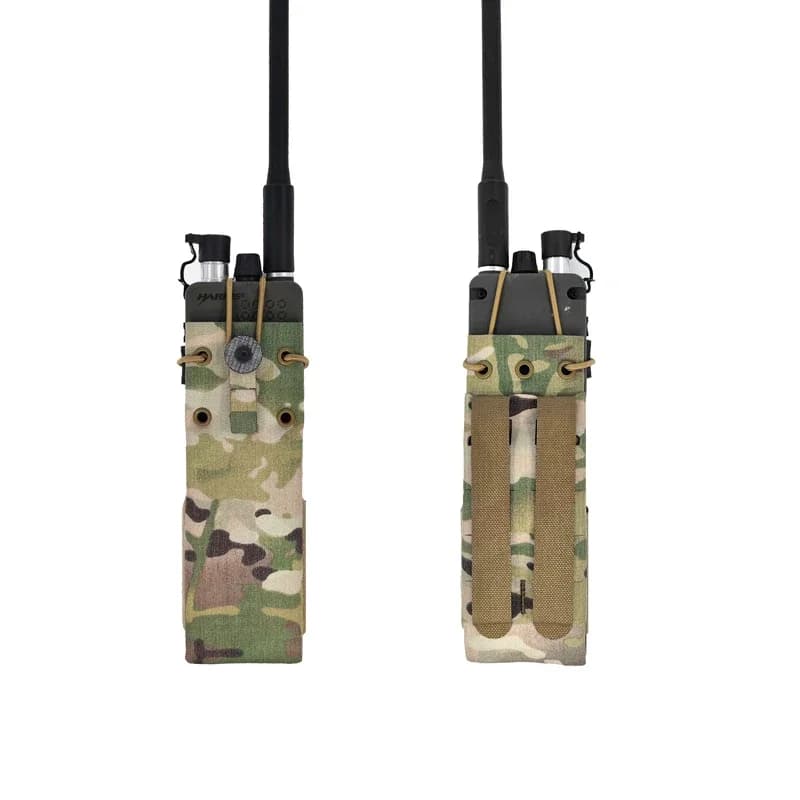 Tasca tattica Molle Radio Walkie Talkie Custodia per interfono portatile Borsa FCPC V5 Vest Walkie Talkie