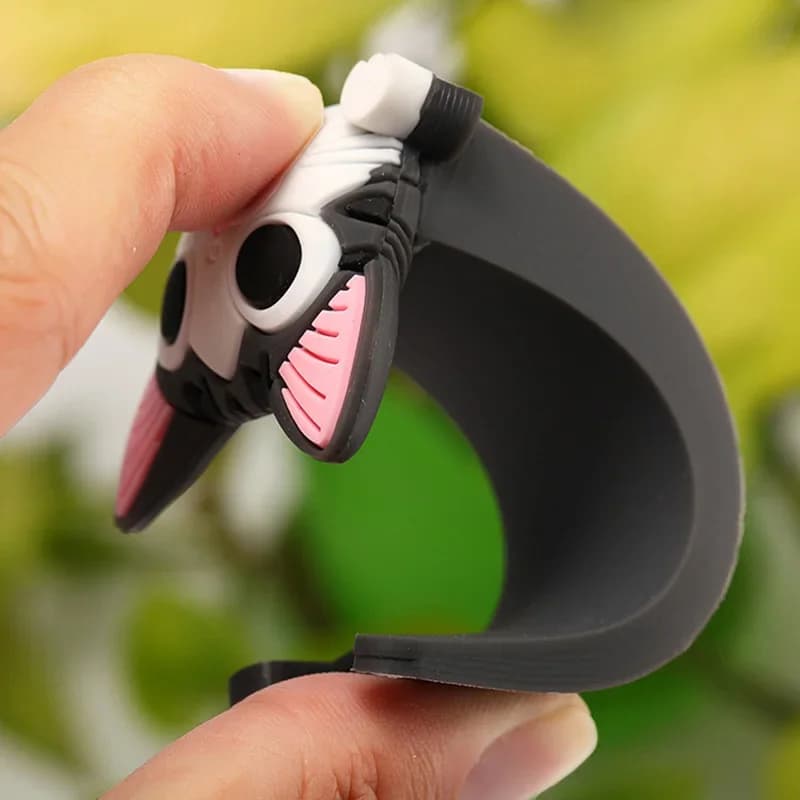 Simpatico cartone animato Figura in silicone Fermaporta Cuneo Porta Jam Catcher Blocco Guardia Protezione di sicurezza per bambini Protezioni per ufficio domestico