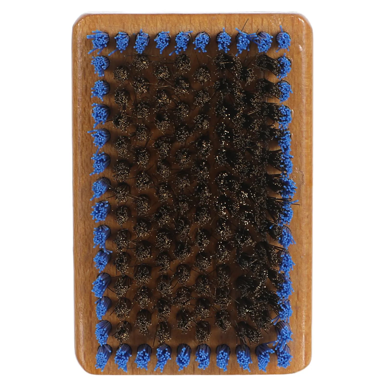 Spazzola per Cera da Sci, Spazzola per Manutenzione Snowboard, Setole in Ottone e Nylon, Manico in Legno Antiscivolo, Strumento per Pulizia e Lucidatura Sci e Snowboard