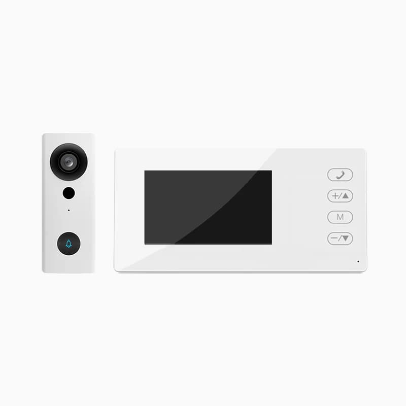 WF006-KP2 Videocitofono Schermo IPS da 4,3 pollici Citofono bidirezionale Visione notturna Installazione wireless Connessione sicura A lungo raggio