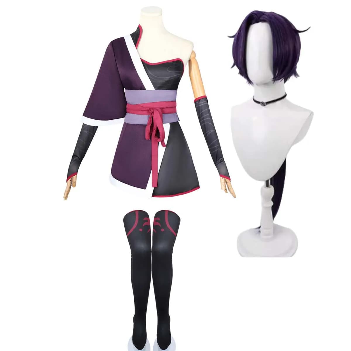 Anime Carnival Party Scissor Seven Assassin Seven Eleven Cosplay Costume Or Wig