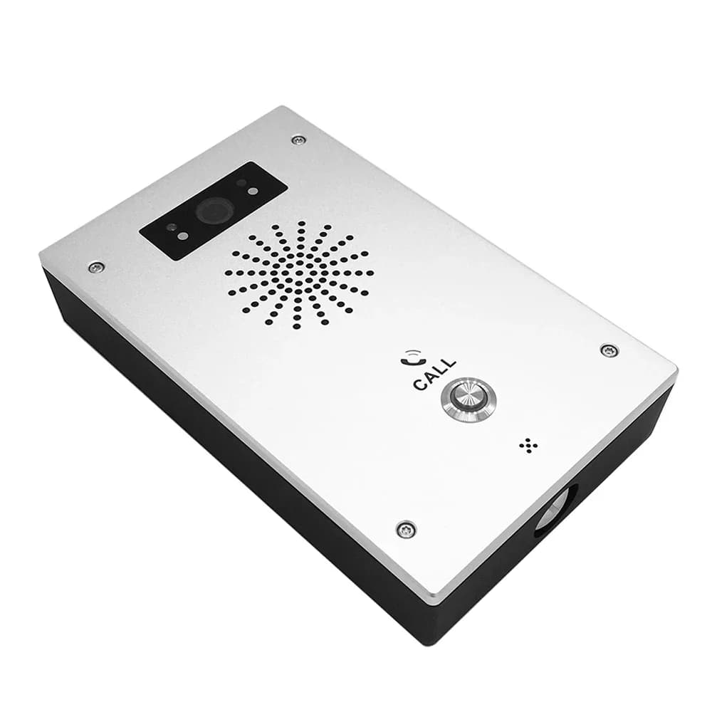 Citofono bidirezionale ad alta risoluzione con scheda SD 4 Videocitofono Wi-Fi domestico cablato Campanello con telecamera intelligente wireless