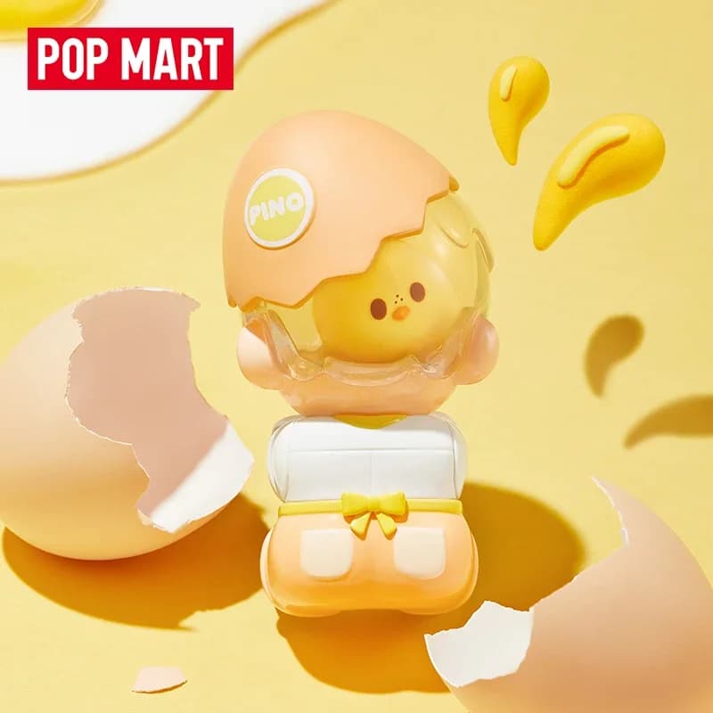 POPMART PINO JELLY Pancake Batter Series Blind Box Guess Bag Mystery Box Toys Doll Cute Anime Figure Desktop Ornaments Gift