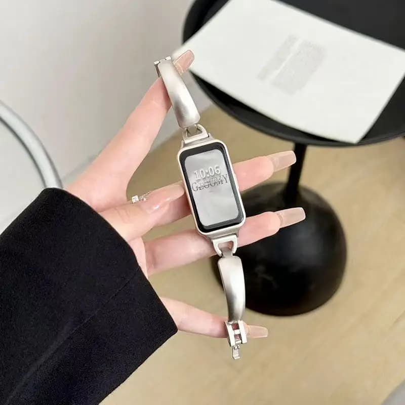 Stainless steel wrist strap for Huawei Band 10 spare wrist strap for Huawei Band 9 8 Smartwatch Metal kit
