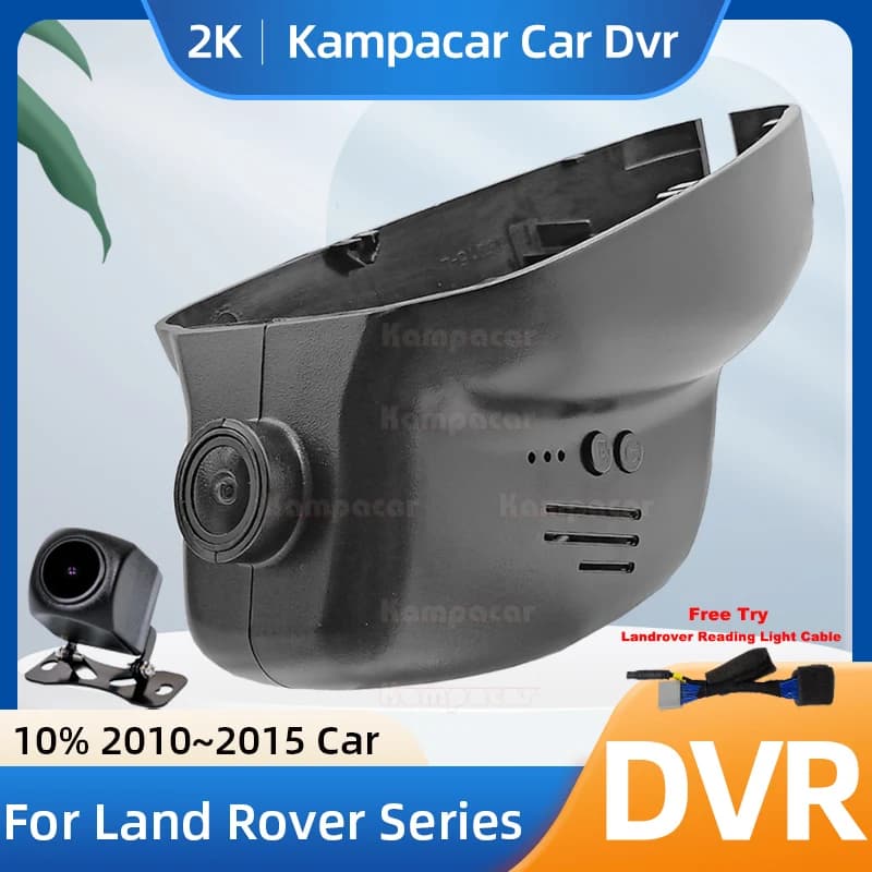 Kampacar LR01-2K 1440P Wifi DashCam Dash Cam Car Dvr For Land Rover Discovery 4 Evoque Freelander 2 2010-2015 10% Cars Camera