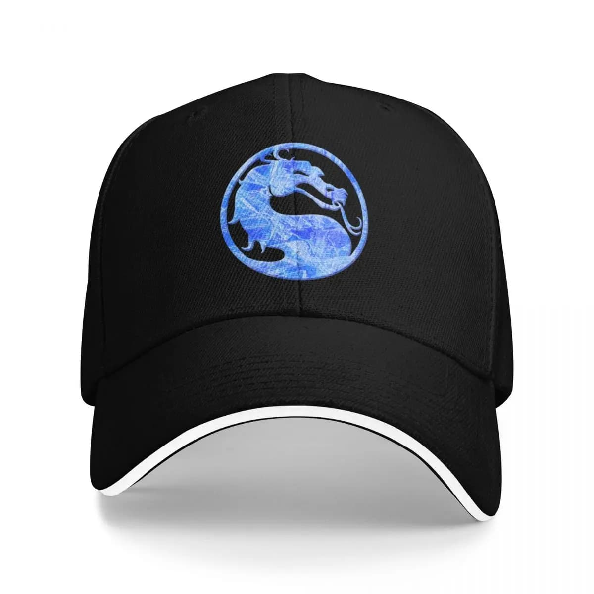 MORTAL KOMBAT SUB-ZERO Dragon logo classico berretto da baseball cappuccio Hip Hop cappello da cavallo cappello da ballo selvaggio abbigliamento da golf da donna da uomo