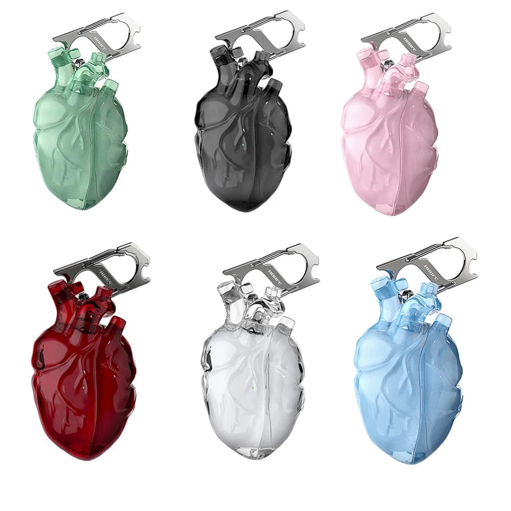 Custodia per auricolari Cool Heart per Airpodspro1/2 Airpods 4 3 Custodia rossa personalizzata 3D gel di silice liquido copertura per auricolari decorazione anticaduta