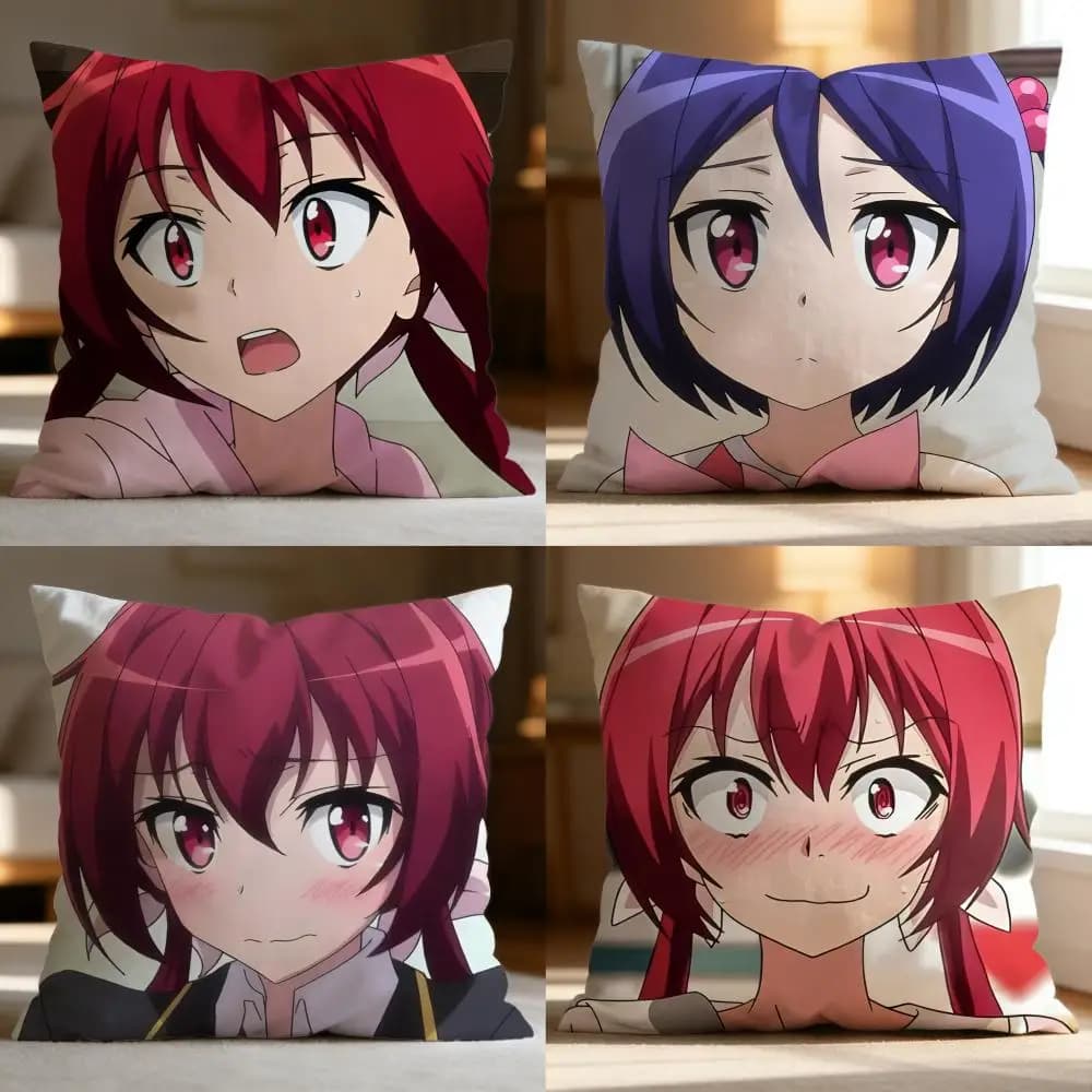 Fodera per cuscino Anime Castle Town Dandelion, morbida e lavabile, multiuso per divano, letto, viaggi, ufficio