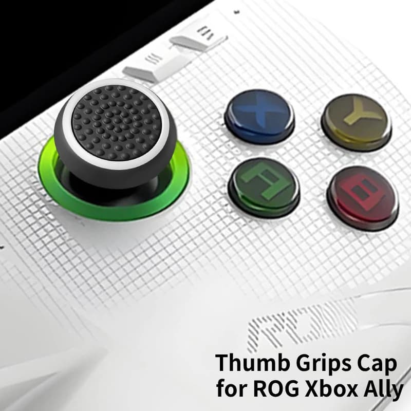 Cappucci per joystick in silicone per controller ROG Xbox Ally/X Tappo per impugnature per pollice rocker per accessori da gioco ROG Xbox Ally