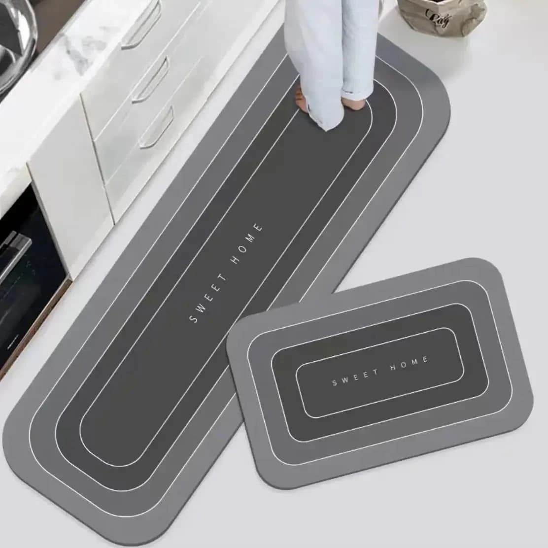 Kitchen Mats Waterproof Non-slip Mats Resistant To Dirty Mats For House Mat For Entrance Doors