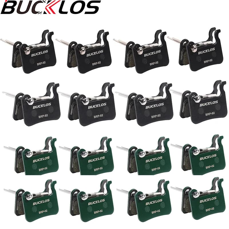 BUCKLOS MTB Pastiglie Freno Resina Pastiglie Freno A Disco Per Bicicletta per Shimano M06 XTR M975 XT M775 SLX M665 Deore M800 Ceramica 1/2 Paia