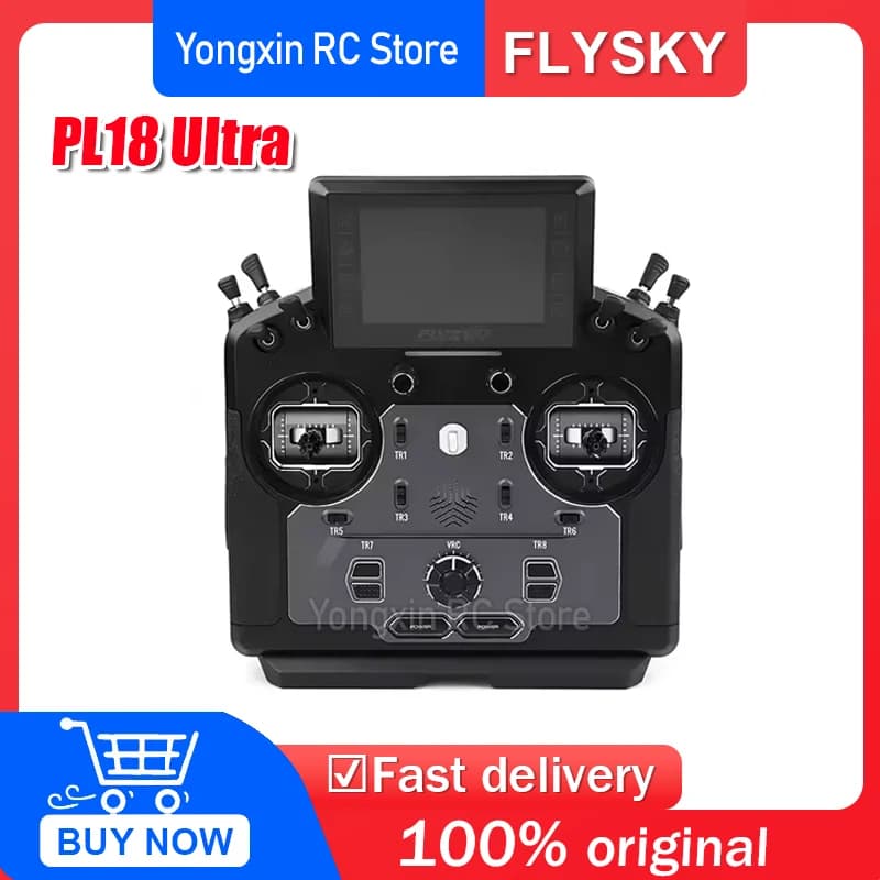 FLYSKY Fusi PL18 Ultra 2.4GHZ 18CH Remote Control DIY Spare Parts for FPV RC Race Drone, Aeromodel, Auto Model