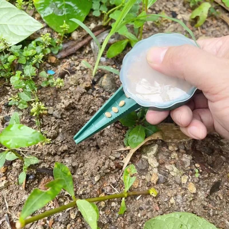 Seminating Machine for Plants Hand-held Seed Seed Seeds Planter Garden Furnishings Hydroponic Systems Plastic Jar Garden Plants House and Garden