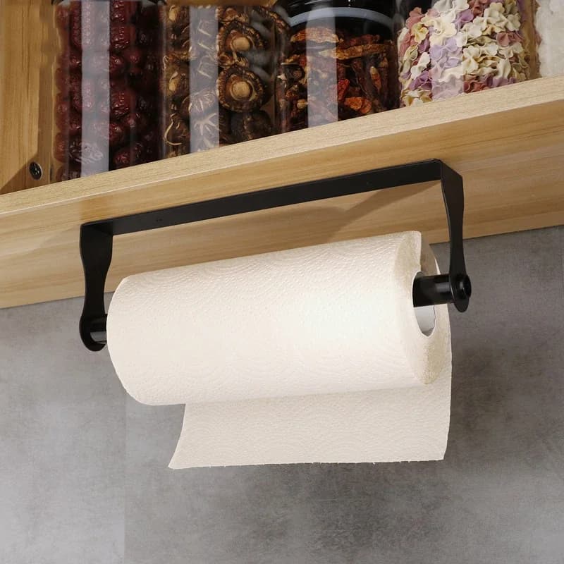 Portarotolo adesivo per carta igienica Portarotolo da cucina Dispenser per tovaglioli Supporto assorbente Appendiabiti Supporto da parete in acciaio inossidabile