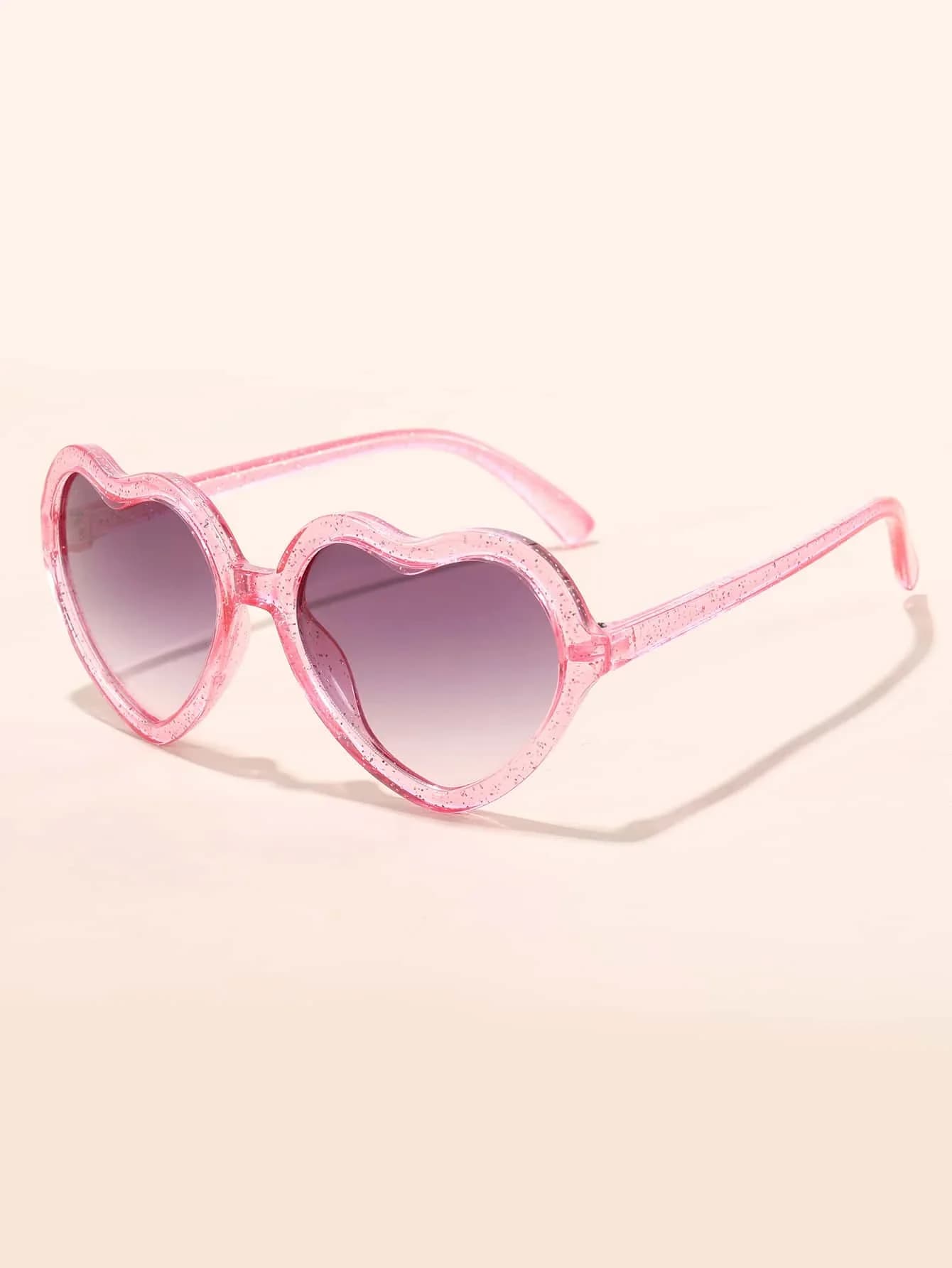 1 paio di occhiali per bambini a forma di cuore, occhiali alla moda per ragazzi/ragazze, adatti per feste, vita quotidiana e accessori per viaggi all'aperto