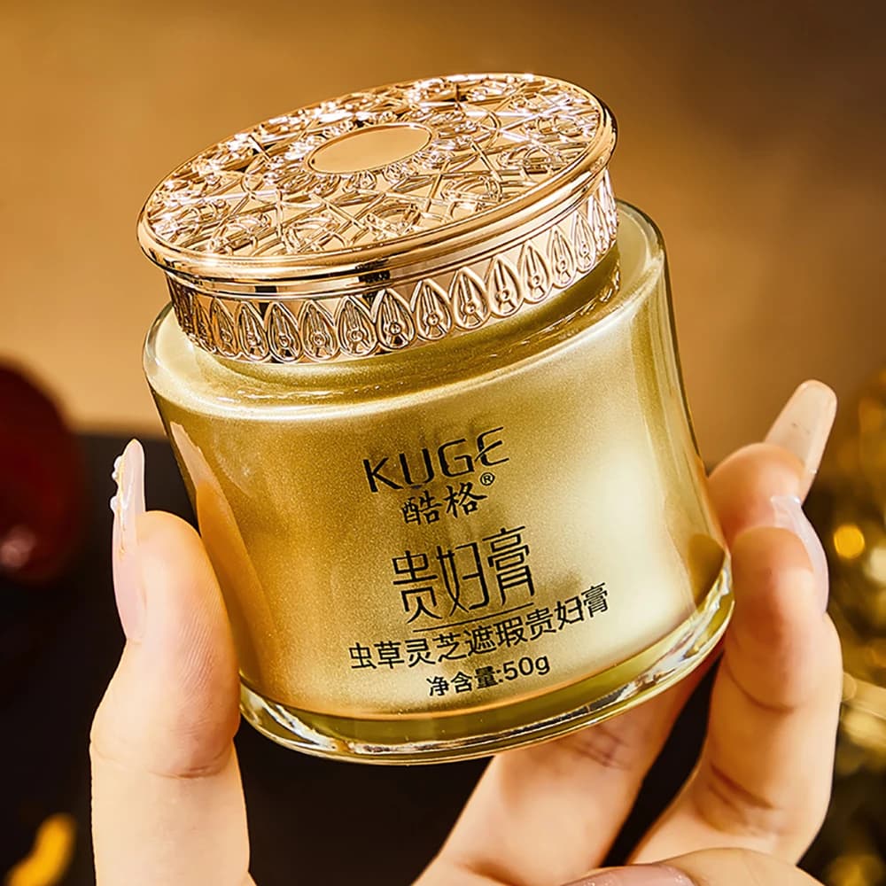 Cordyceps Lucido Ganoderma Correttore Lady Crema Bellezza Pelle Nutriente Crema Per Il Viso Idratante Viso Schiarente Cura Della Pelle