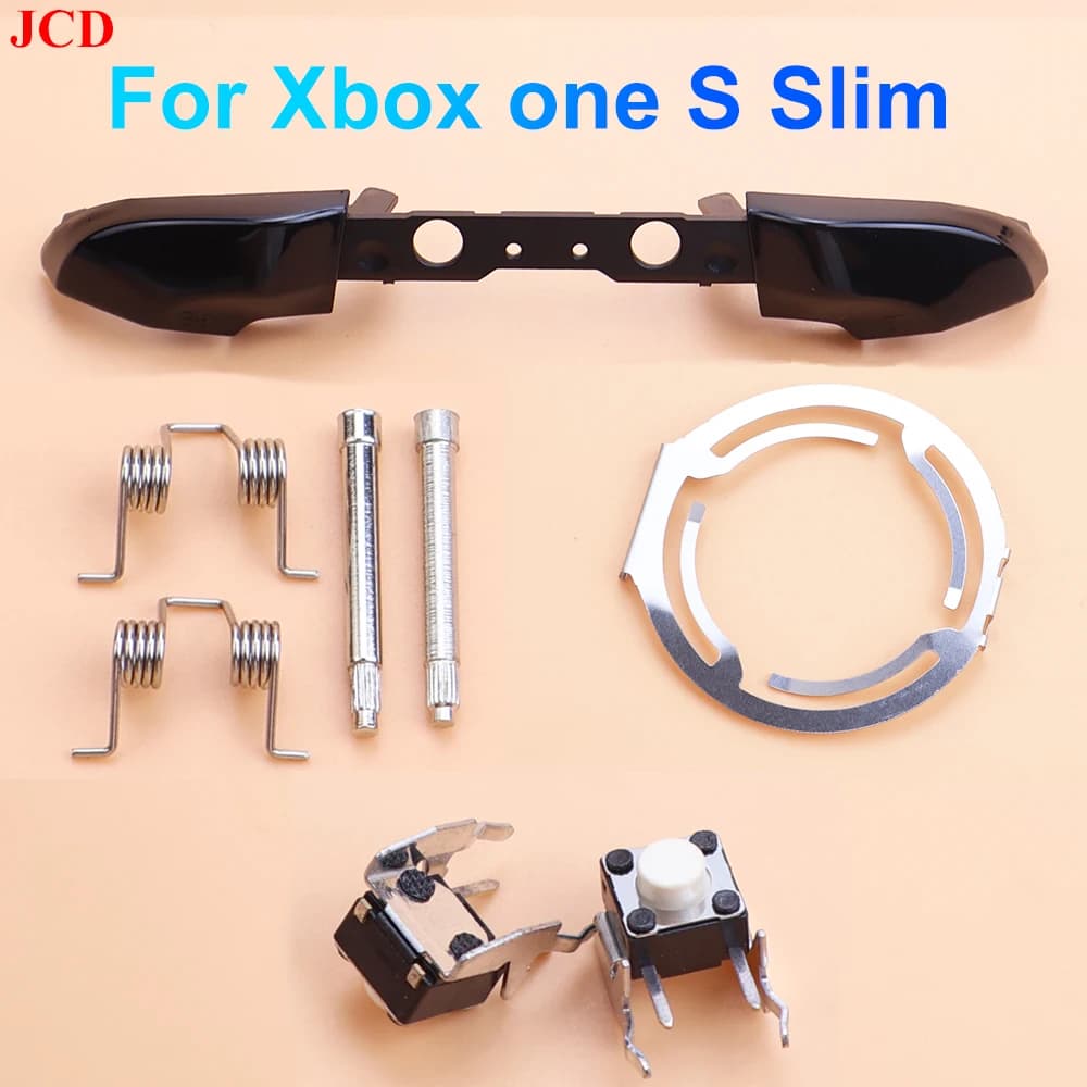 Replacement Repair Accessories D-pad Metal Ring Bracket Middle Frame RB LB Bumper Tactile Buttons/Switches For Xbox one S Slim
