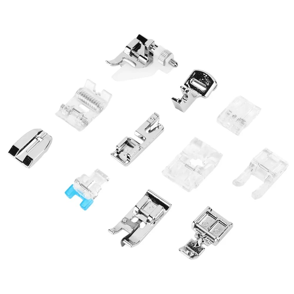 11Pcs Multifunctional Sewing Machine Presser Foot Professional durable Presser Foot Kit Sewing Machine Tool Kit Machine Repair