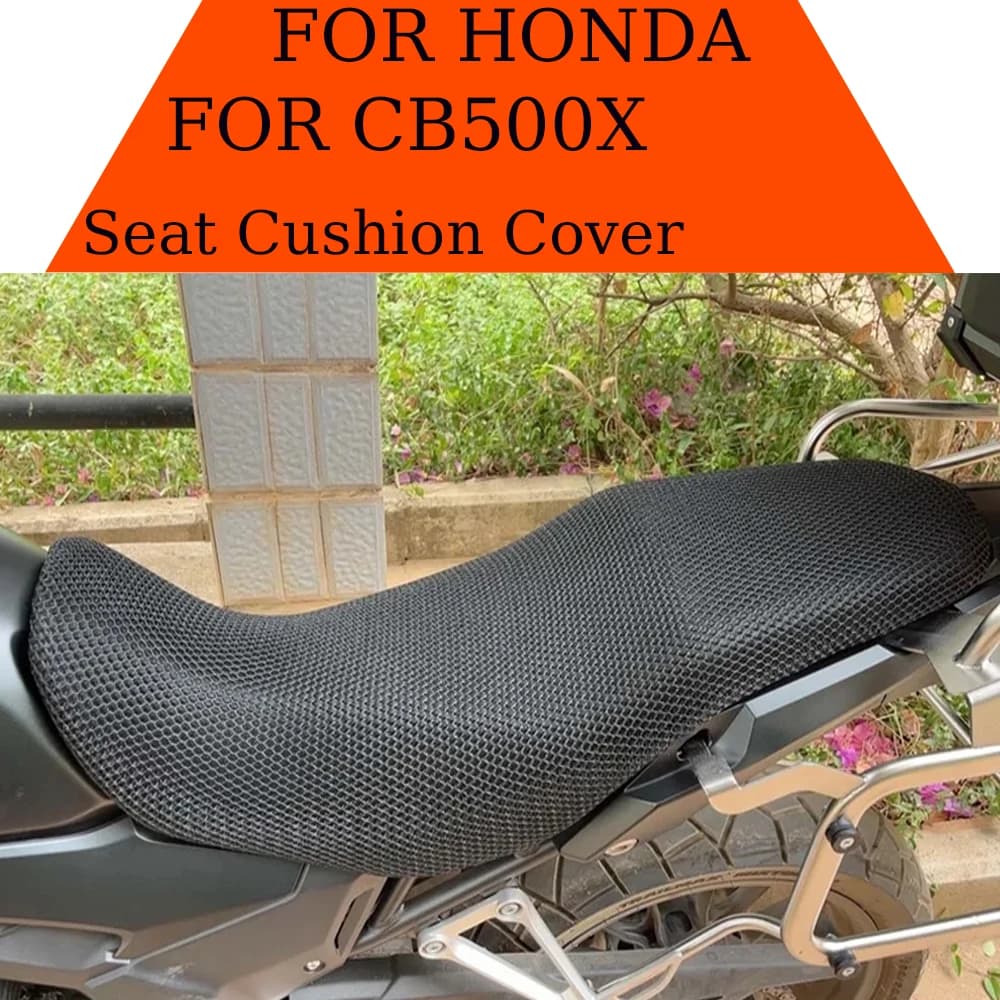 For HONDA CB500X CB500 CB 500 X CB 500X Motorcycle Accessories Seat Cover Protecting Cushion Mesh Heat Insulation Seat Cover