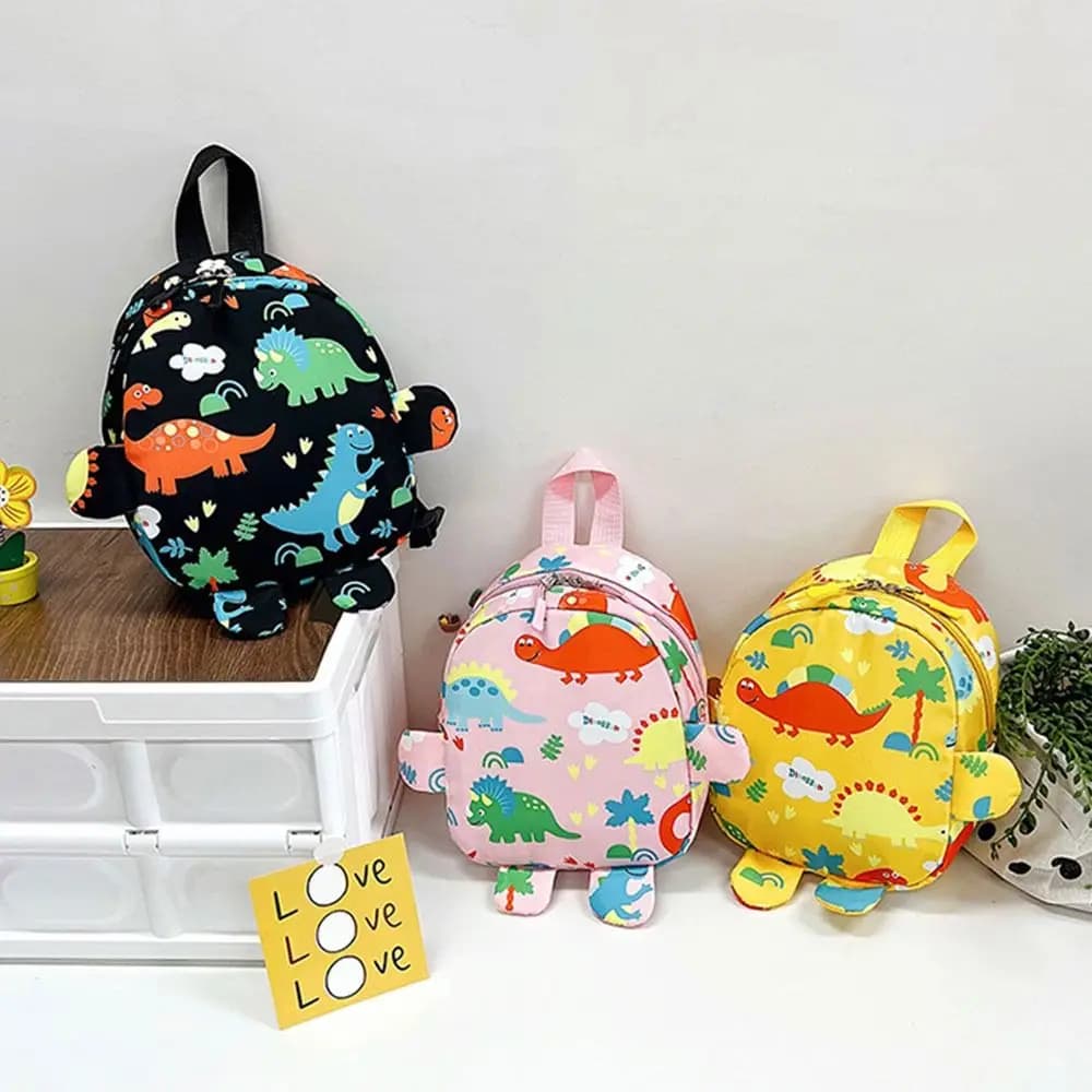 Simpatico cartone animato dinosauro zaini per bambini scuola materna zainetto bambini ragazzi ragazze borse da scuola animali regolabili zaino per bambini