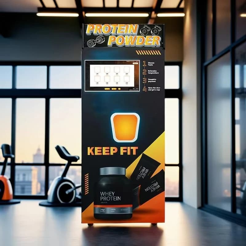 Customized Automatic Protein Powder Distributor For Sports Gym Automatic Vibration Distributor