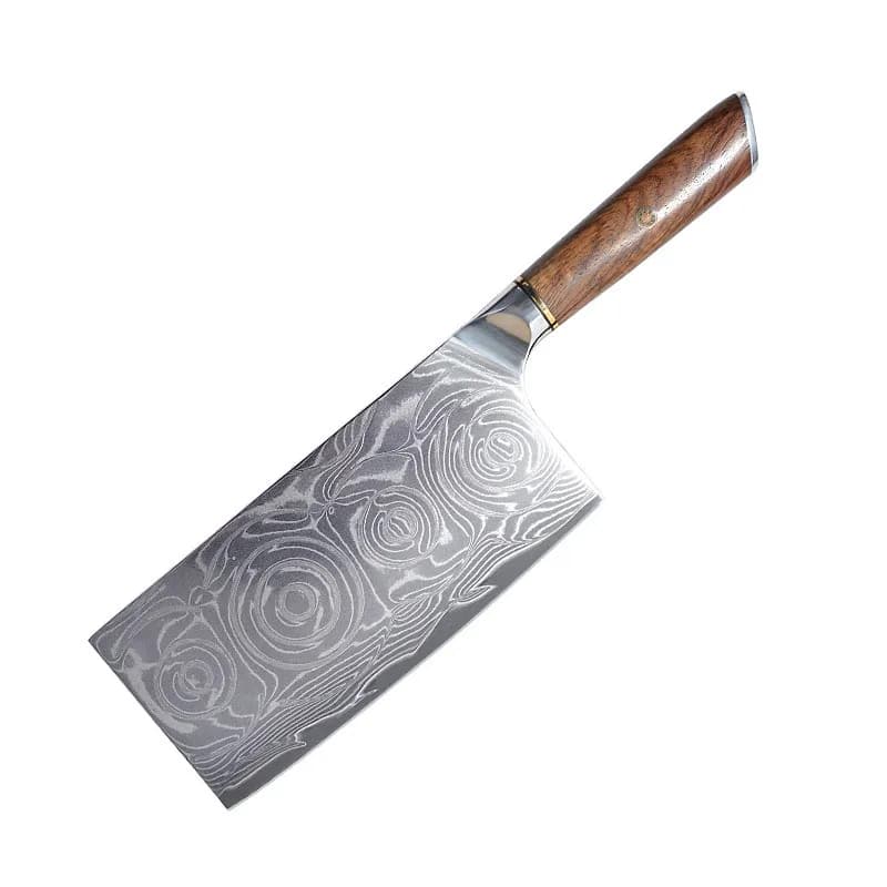7 inch slicer knife 67 layers Damascus steel 10Cr15CoMoV Lama Manico in legno Mannaia Meat cutting Vegetables Kitchen sharp knife