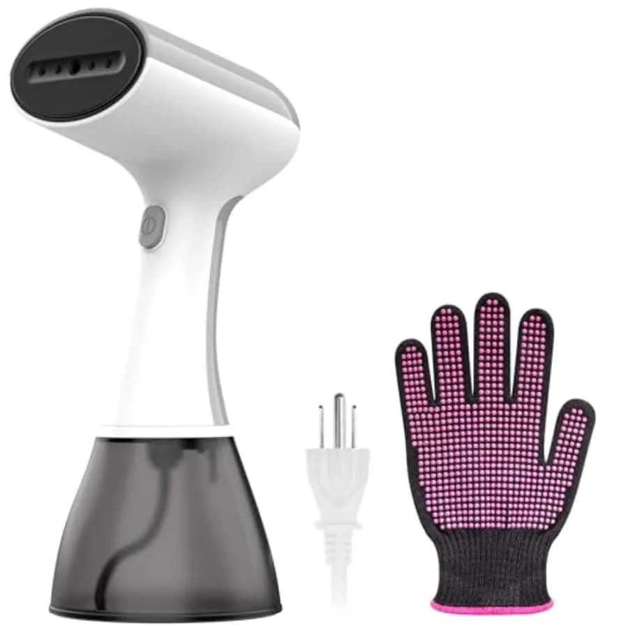 GS01 Steamer for Clothes clothes steamer handheld with Ultra Large 400ml Water Tank 1500W High Power 20S Fast Heat-up Wrinkle R