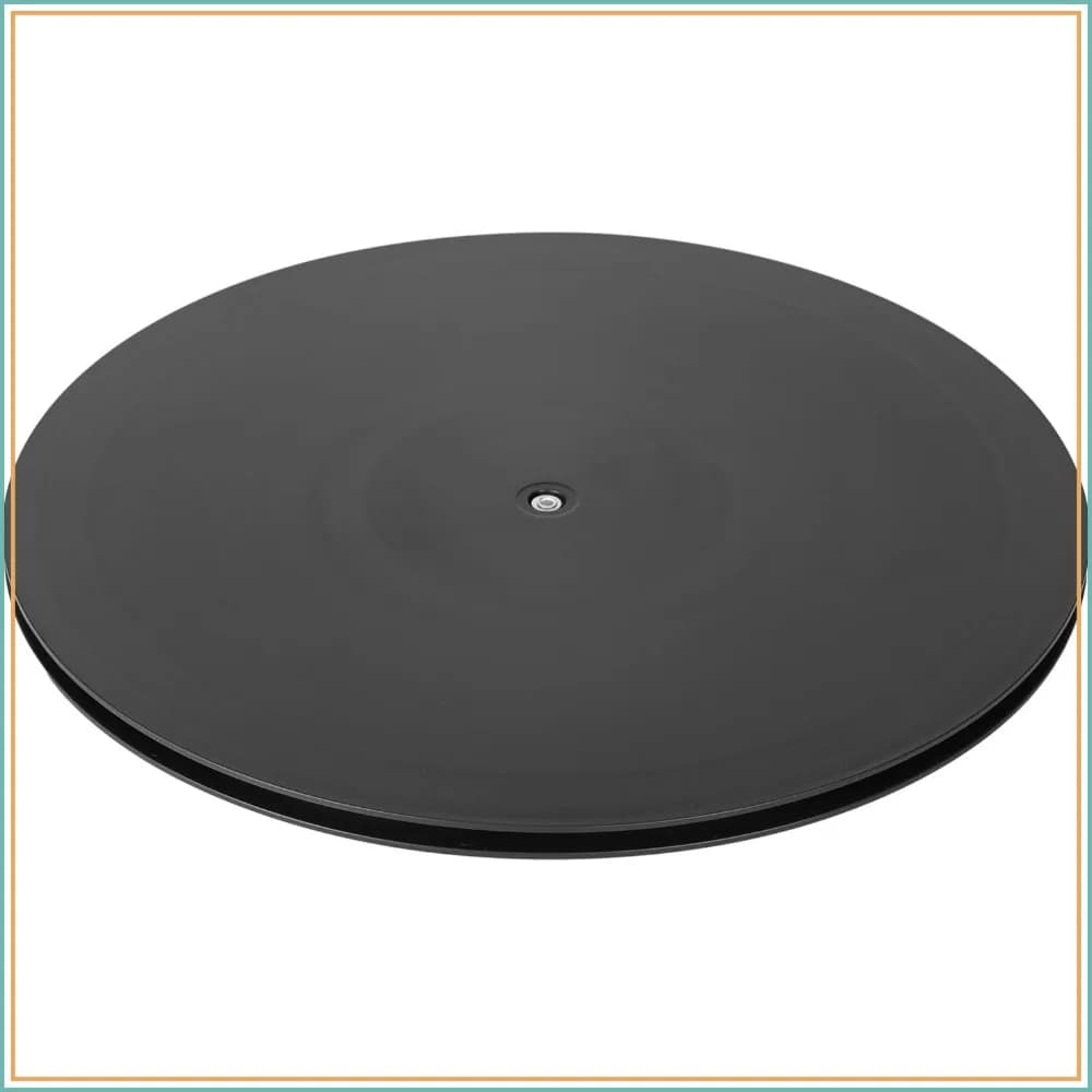 14 Inch Heavy Duty Rotating Swivel Stand - 360 Degree Lazy Susan Base with Steel Ball Bearings for Model Base, Rotating Plants, Crafts, Monitor, TV, Potted Plants