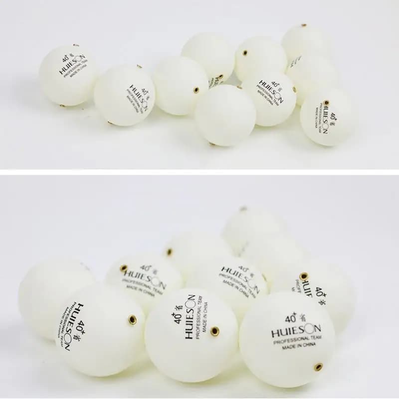 1 pz pallina da ping pong fissa professionale con fori in bronzo per pallina da ping pong di ricambio per robot da allenamento per colpire il ping pong