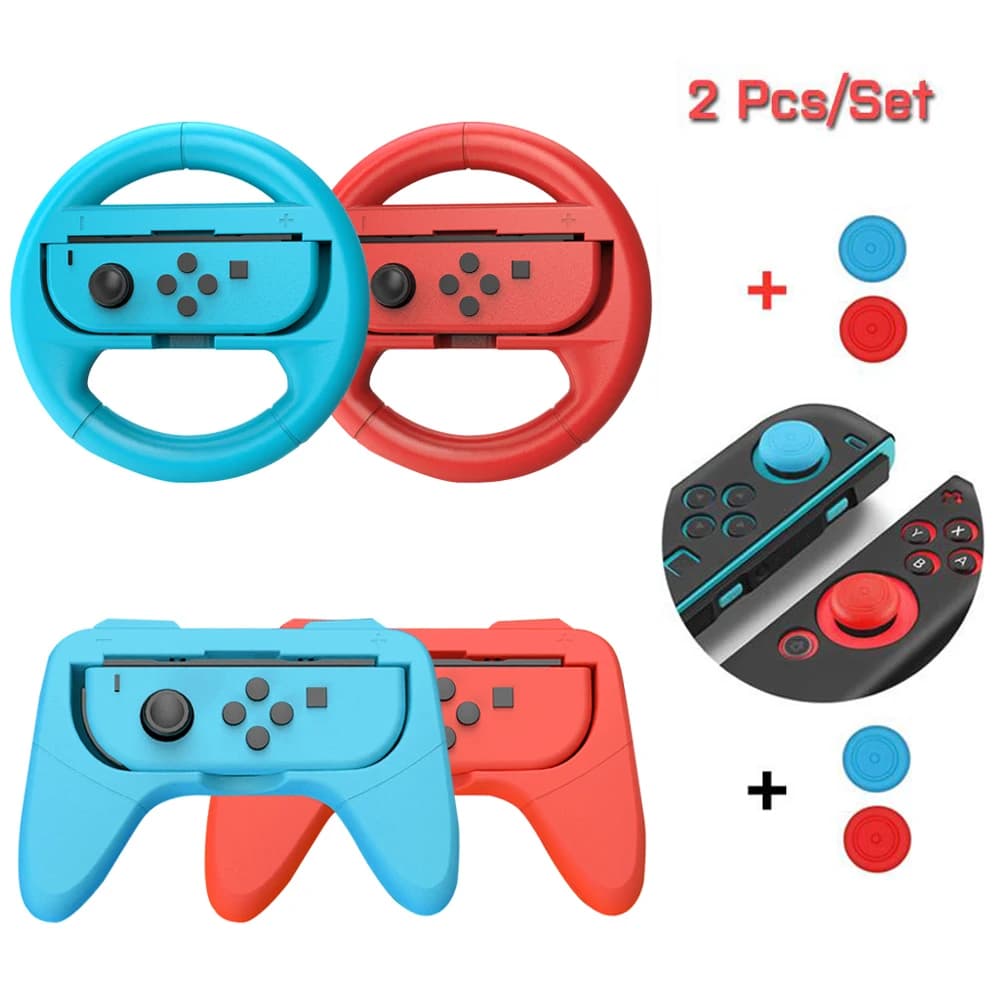 Per Nintendo Switch Oled Sport Kit di accessori per giochi SL e SR Volante da corsa Joypad Grip Switch Joycon Maniglia Supporto per NS