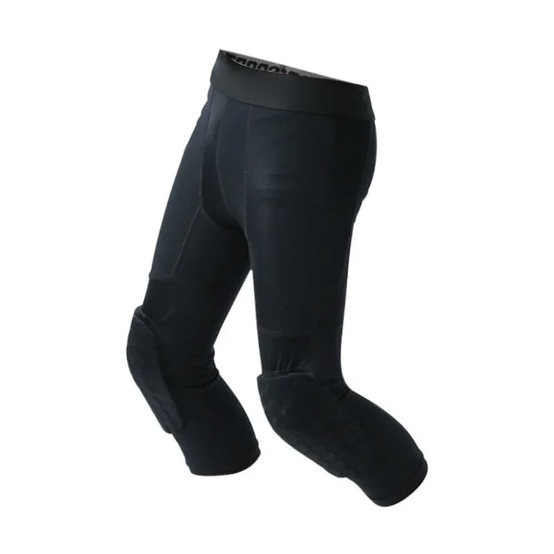 Kids basketball leggings with sports tights knee braces for training workout pants Capris racing