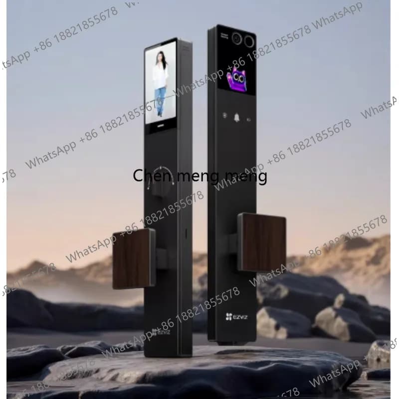 [Nuovo Prodotto] Serratura Video Intelligente con Riconoscimento Facciale, Doppio Schermo, Doppia Impronta Digitale e Vein Fingerprint Y5000FVP Pro