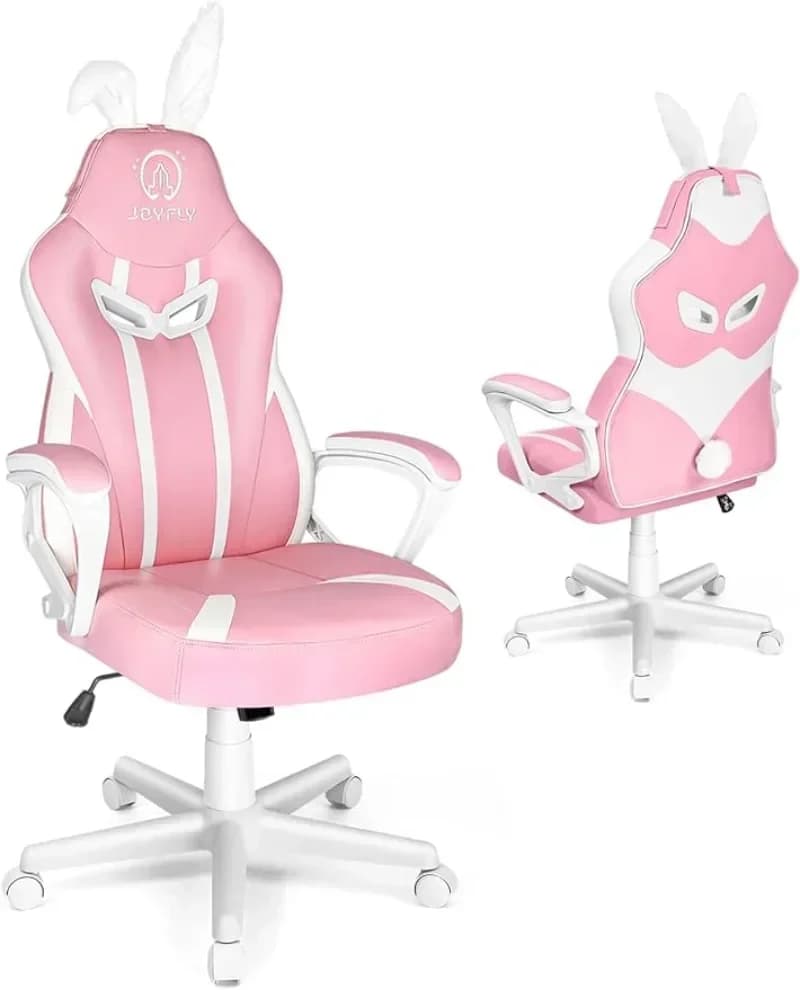 v Sedia da gioco per bambini, Sedia da giocatore per adolescenti, Sedia da computer per adulti per ragazze, Sedie per videogiochi, Sedia ergonomica per PC da giocatore, Multi-c