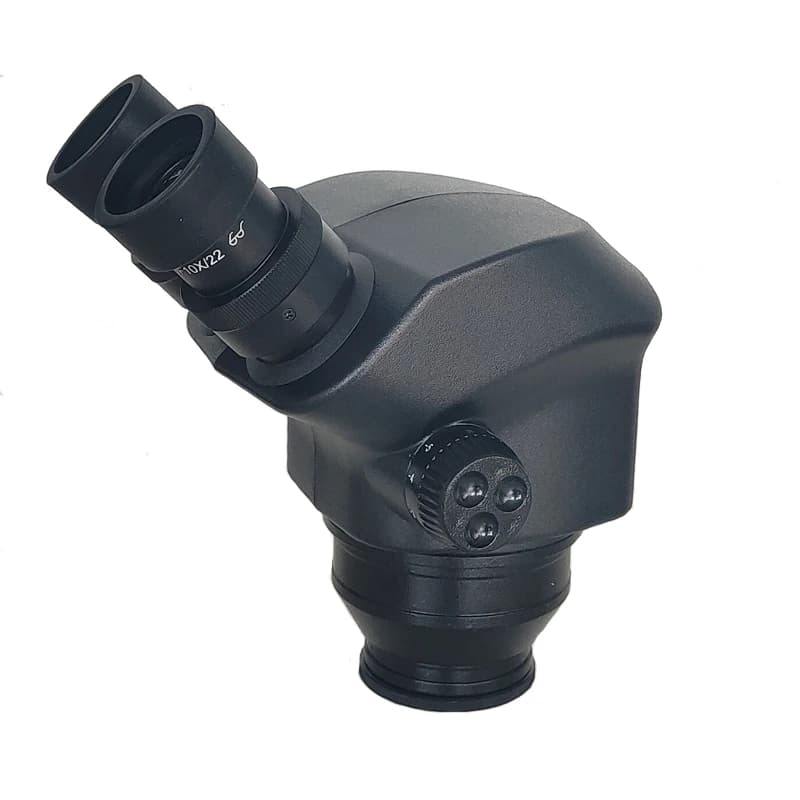 Testina per Microscopio Stereo binoculare in plastica 7X-50X per strumento di Microscopio per saldatura PCB per telefono cellulare da laboratorio