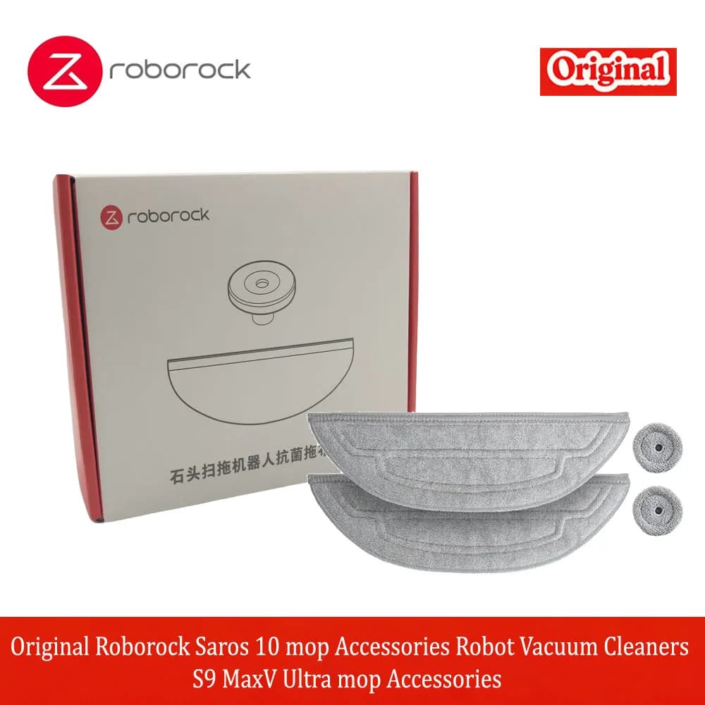 Original Roborock Saros 10 Mop Accessories Robot Vacuum Cleaners, S9 MaxV Ultra Mop Accessories