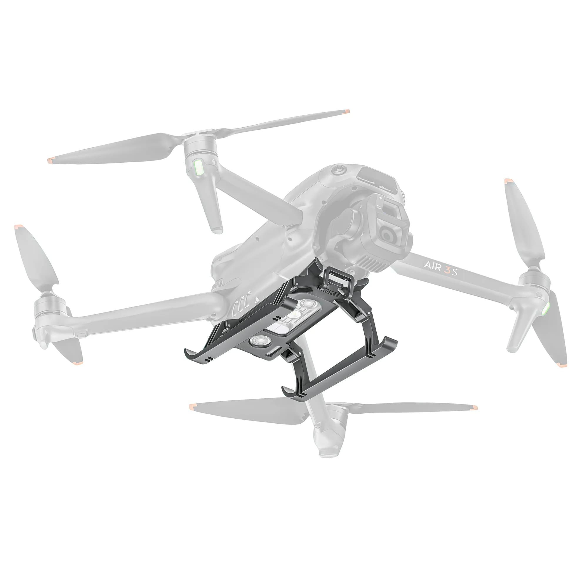 Carrello di Atterraggio per Accessori DJI Air 3/3S, Protezione Pieghevole Estesa a Sgancio Rapido per Drone DJI Air 3/3S Fly More Combo