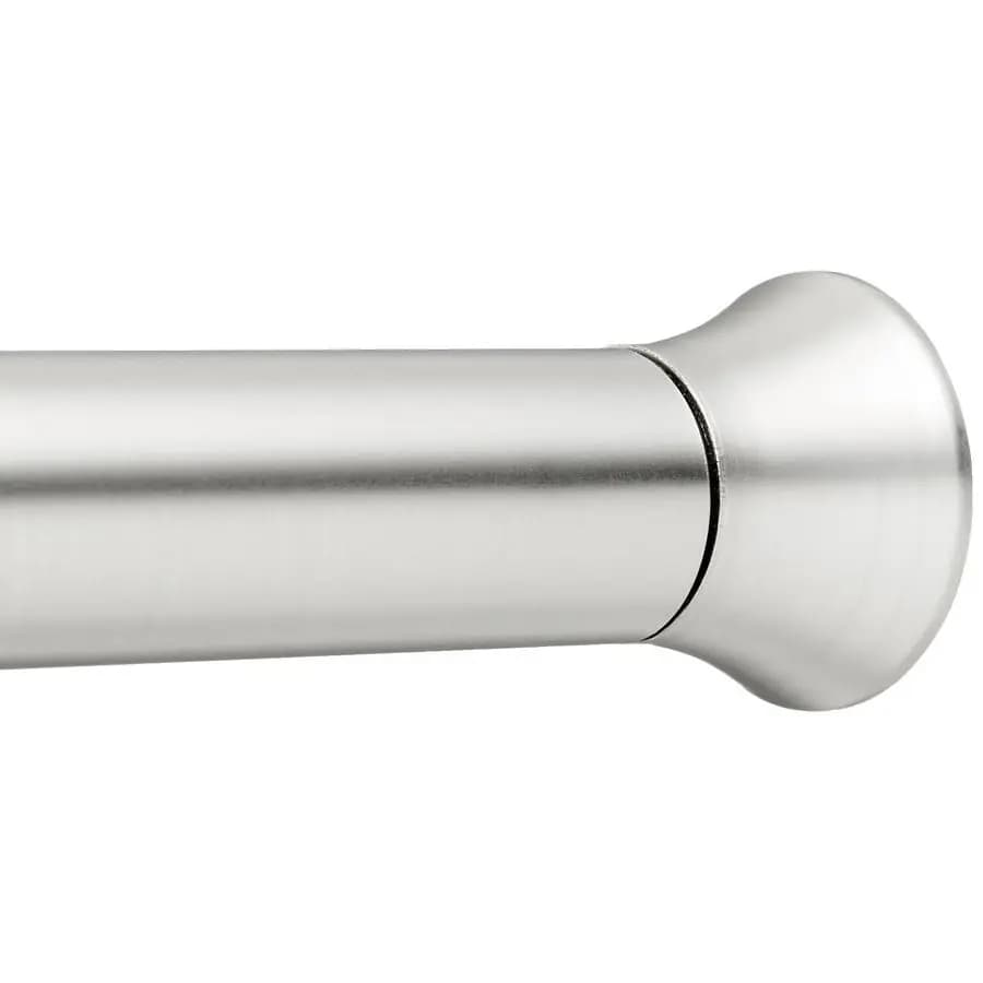 Spring curtain rod without drilling, adjustable length 5490 mm, classic finishes, nickel