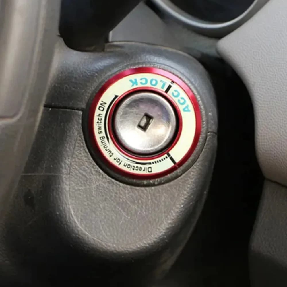 Luminoso Interruttore di Accensione Auto Foro Chiave Anello Adesivo per Chevrolet Cruze Aveo Lacetti Niva Spark Orlando Epica Sail Sonic