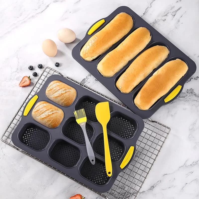 Manufacturer's stock silicone mold, bread mold set, non stick baking tray, bread oven, cake mold baking tool