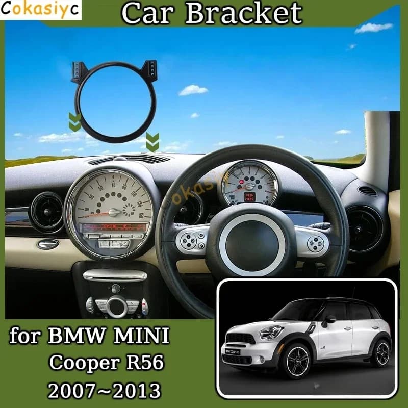 Per BMW MINI Cooper R56 2007 ~ 2013 Nuovo Schermo MagSafe Magnetico Supporto Del Telefono Mobile Per Auto GPS Staffa Gravity Stand Accessori Auto