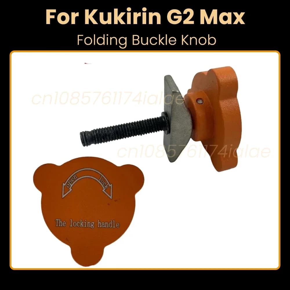 Manopola con fibbia pieghevole per scooter elettrico per KuKirin G2 MAX Parte di ricambio per accessori per asta cartella originale