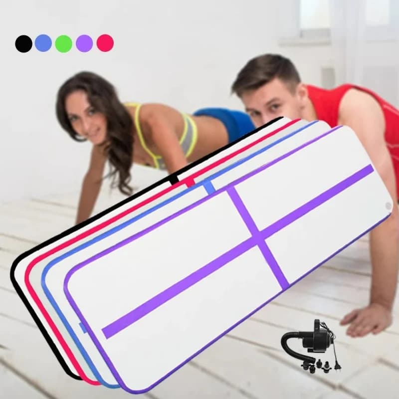 Arti marziali molleult cuscino d'aria ginnastica yoga allenamento danza Taekwondo sport tappetino protettivo attrezzatura yoga body building