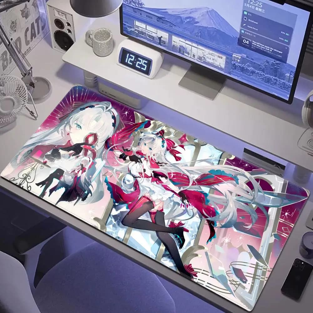 Tappetino per mouse Accessori da gioco per laptop Tappetino per tastiera Wuthering Waves Aemeath Chisa HYBXAXC PC Anime Girl Jinhsi Tappetino per mouse da scrivania carino