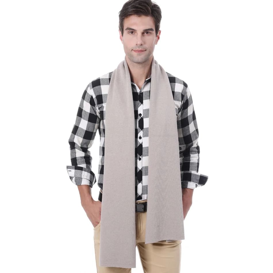 10 colori caldi designer moda avvolge sciarpe uomo regalo di compleanno inverno scialle spesso lungo anello maschile sciarpa da lavoro in finto cashmere