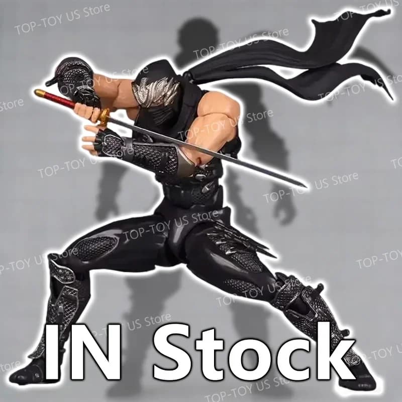 Immediate Shipping, Best Seller: Ryu Hayabusa Action Figure by Ninja Gaiden | Amazing Yamaguchi articulated articulations available in stock, ideal gift