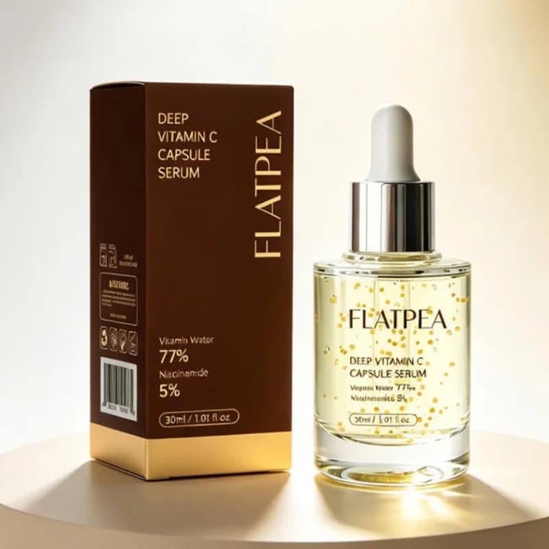 Vitamin C Niacinamide Capsule Serum 30ml Glow Even Skin Tone Deep Moisturize Plumping Reduce Fine Lines Daliy Skincare Essence