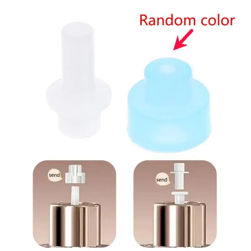 2Pcs Perfume Bottle Transfer Adapter Horn Mouth Nozzle Connector Refill Dispensing Tool Leakproof For Travel Perfume Collectors